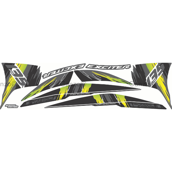 YAMAHA LC135 V8 CUSTOM STRIPE STICKER COVERSET / EXCITER (189) SPECIAL EDITION