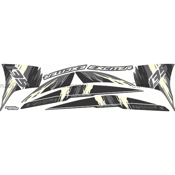 YAMAHA LC135 V8 CUSTOM STRIPE STICKER COVERSET / EXCITER (189) SPECIAL EDITION