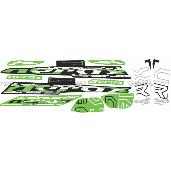 YAMAHA NVX V2 STRIPE STICKER COVERSET / INDO VERSION / AEROX DESIGN (2021/2024)
