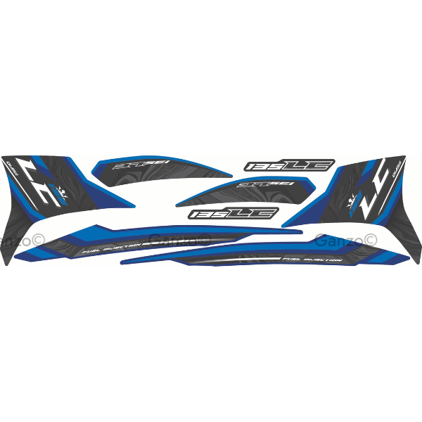 YAMAHA LC135 V8 STRIPE STICKER COVERSET / STANDARD