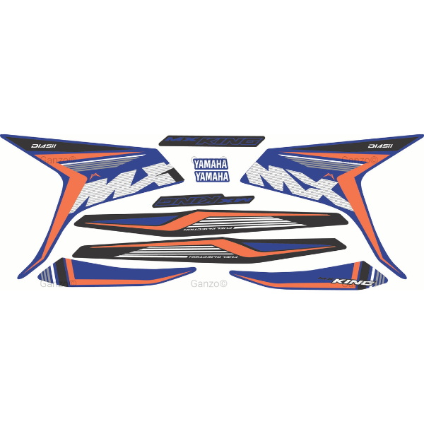 YAMAHA Y15ZR V1 V2 STRIPE STICKER COVERSET / MX KING 2024 2025