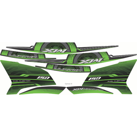 YAMAHA Y15ZR V1 V2 CUSTOMIZED STRIPE STICKER COVERSET / JUPITER MX JMX EDITION