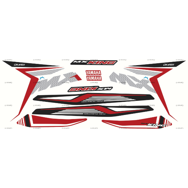 YAMAHA Y15ZR V1 V2 STRIPE STICKER COVERSET / MX KING 2024 2025