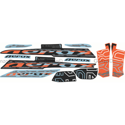 YAMAHA NVX V2 STRIPE STICKER COVERSET / INDO VERSION / AEROX DESIGN (2021/2024)